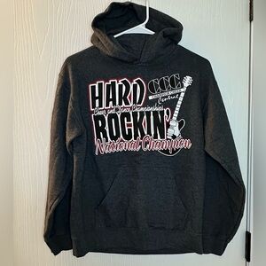 Hard Rockin National cheer & dance championship long sleeve hoodie women’s small